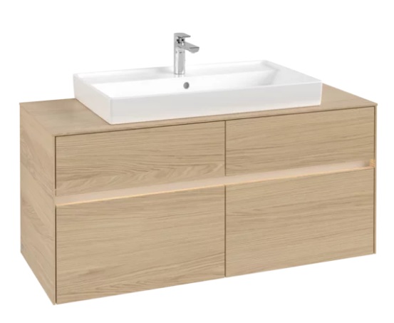 Villeroy & Boch Collaro C087B0VJ Тумба под раковину 1200 x 548 x 500 mm