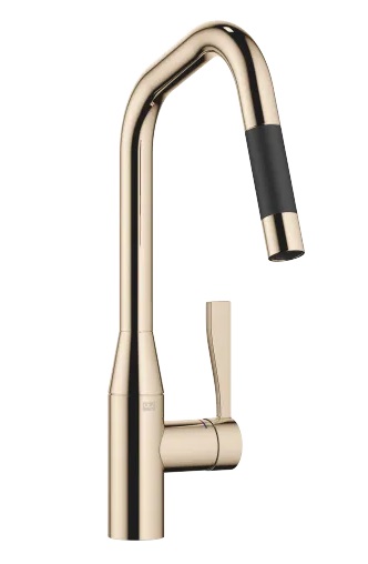 Dornbracht Sync Смеситель для кухни Pull-down с функцией душа 33875895-47 шампань