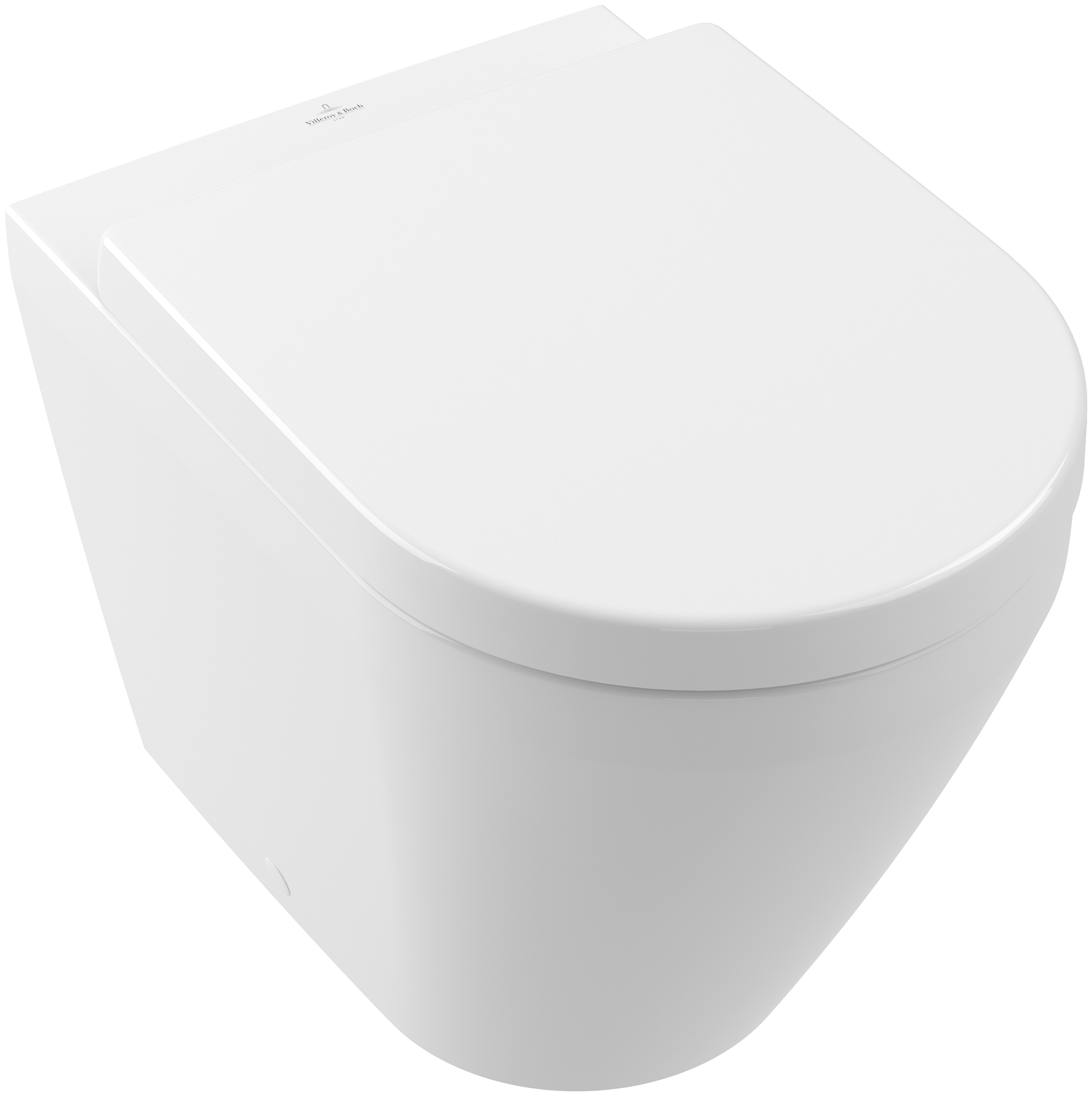 Villeroy & Boch Architectura Пристенный унитаз TwistFlush Альпийский белый Ceramic Plus 5C44C0R1