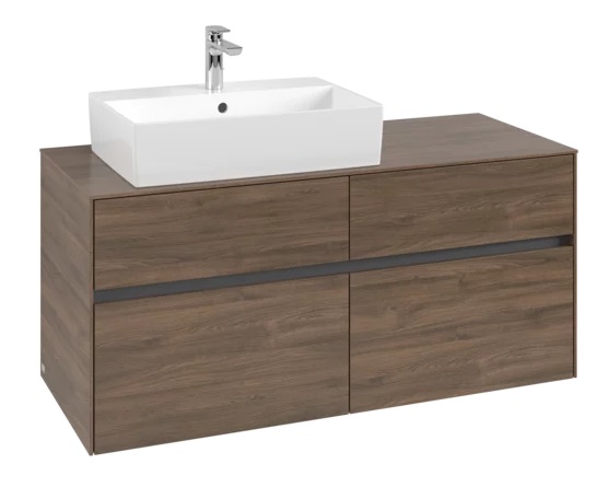 Villeroy & Boch Collaro C12900VH Тумба под раковину 1200 x 548 x 500 mm