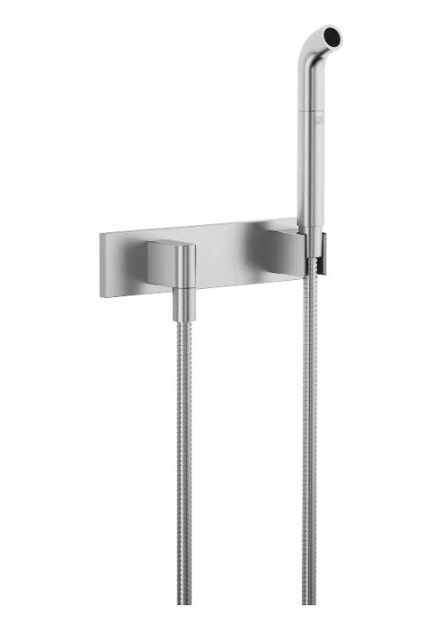 Dornbracht CL.1 Шланг для обливания с накладной панелью 27858979-93 хром сатинированный