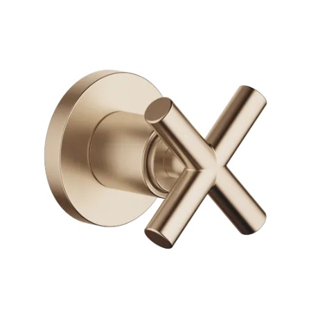 Dornbracht Tara Переключатель на два положения для скрытого монтажа 36200892-46 шампань сатинированный
