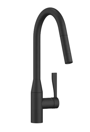 Dornbracht Sync Смеситель для кухни Pull-down с функцией душа 33870895-33 черный матовый