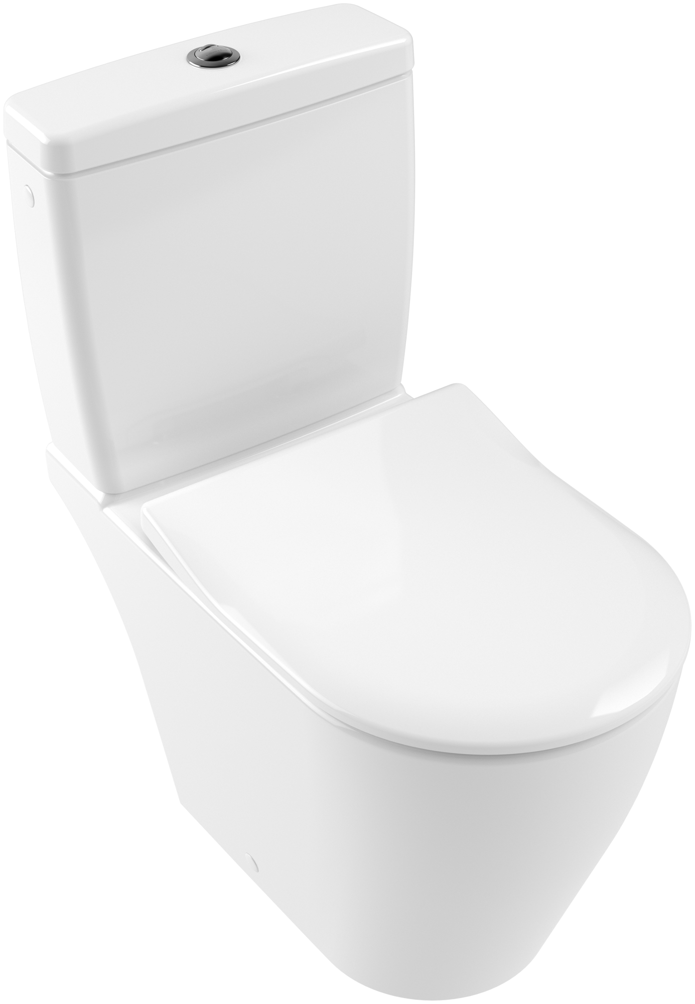 Villeroy & Boch Avento Напольный унитаз Альпийский белый Ceramic Plus 5644R0R1