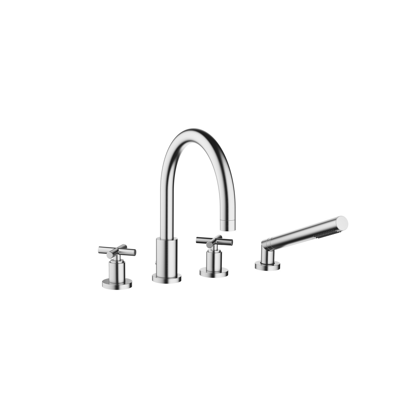 Dornbracht Tara Смеситель на четыре отверстия 27512892-93 хром сатинированный