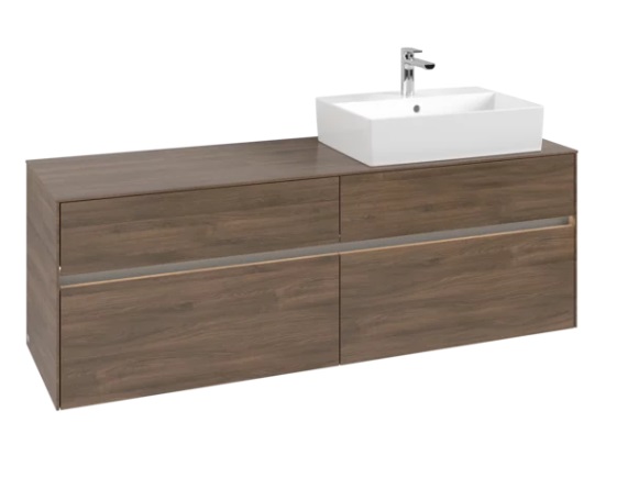 Villeroy & Boch Collaro C136B0VH Тумба под раковину 1600 x 500 x 548 mm
