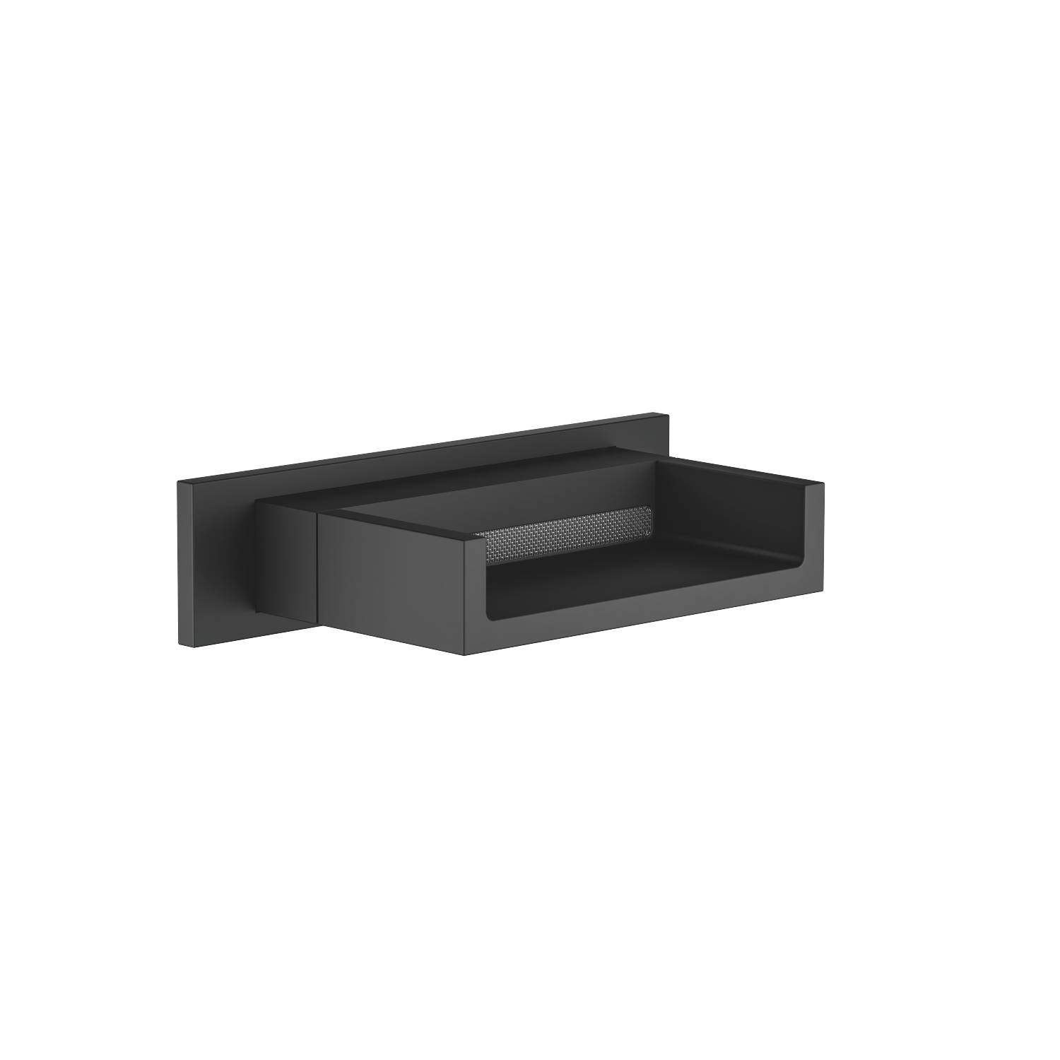 Dornbracht WATER FALL Излив для настенного монтажа 13420979-33 чёрный матовый