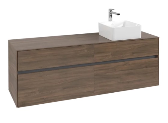 Villeroy & Boch Collaro C05100VH Тумба под раковину 1600 x 500 x 548 mm