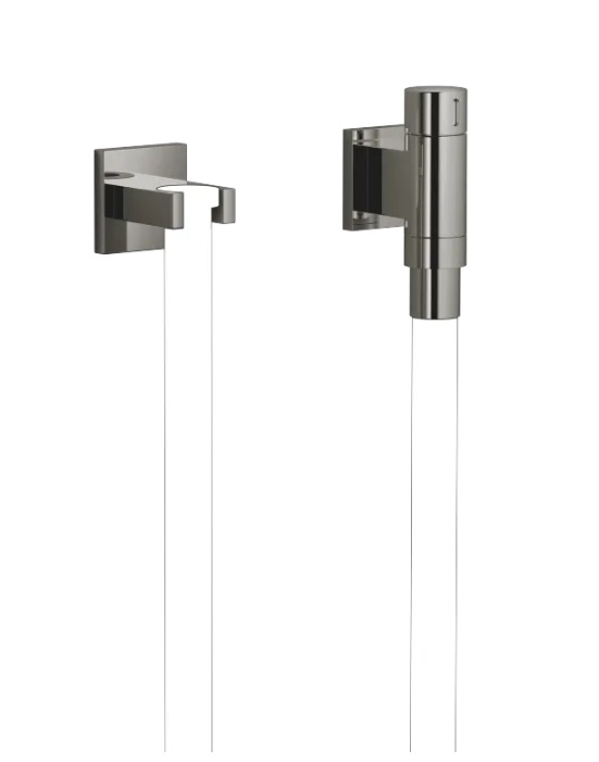 Dornbracht WaterTube Kneipp Соединительное колено настенного крепления 27821979-19 темный хром