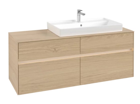 Villeroy & Boch Collaro C09000VJ Тумба под раковину 1400 x 548 x 500 mm Подсветка