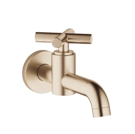 Dornbracht Tara Вентиль сливной 30010892-46 шампань сатинированный
