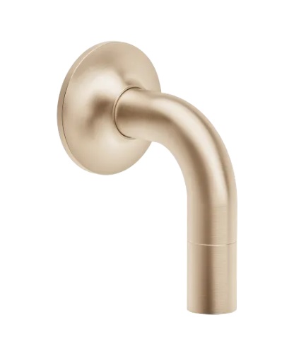 Dornbracht Vaia Настенное присоединительное колено 28450809-46 шампань сатинированный