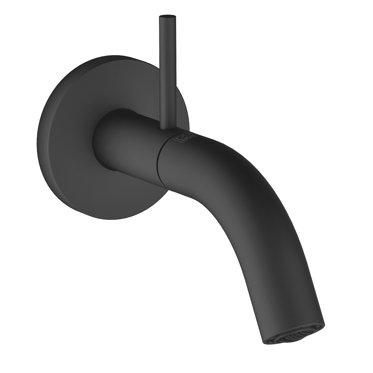 Dornbracht Meta Настенный клапан холодная вода 30010662-33 черный матовый