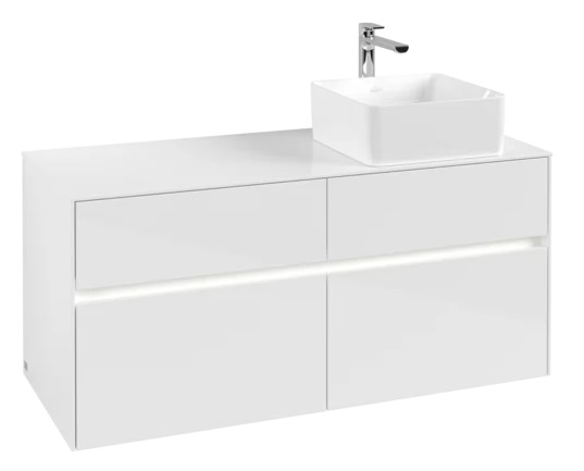Villeroy & Boch Collaro C043B0DH Тумба под раковину 1200 x 548 x 500 mm