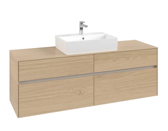 Villeroy & Boch Collaro C13400VJ Тумба под раковину 1600 x 500 x 548 mm