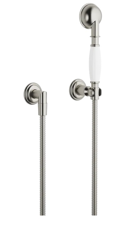 Dornbracht Душевой гарнитур со шлангом с отдельными розетками 27803361-06 0010 платина матовая