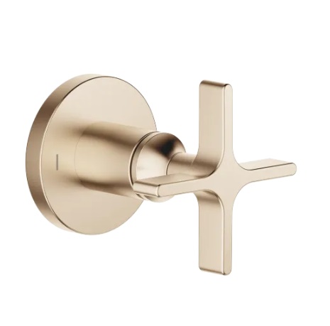 Dornbracht Vaia Переключатель на два положения для скрытого монтажа 36200809-46 шампань сатинированный