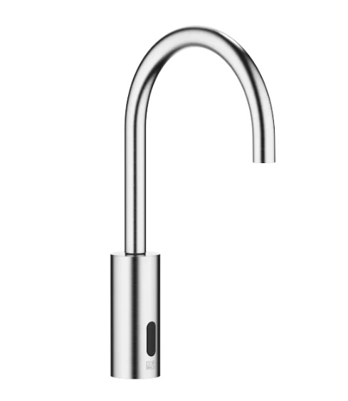 Dornbracht Meta Смеситель на раковину с электронной функцией открытия и закрытия 44521660-93 хром сатинированный