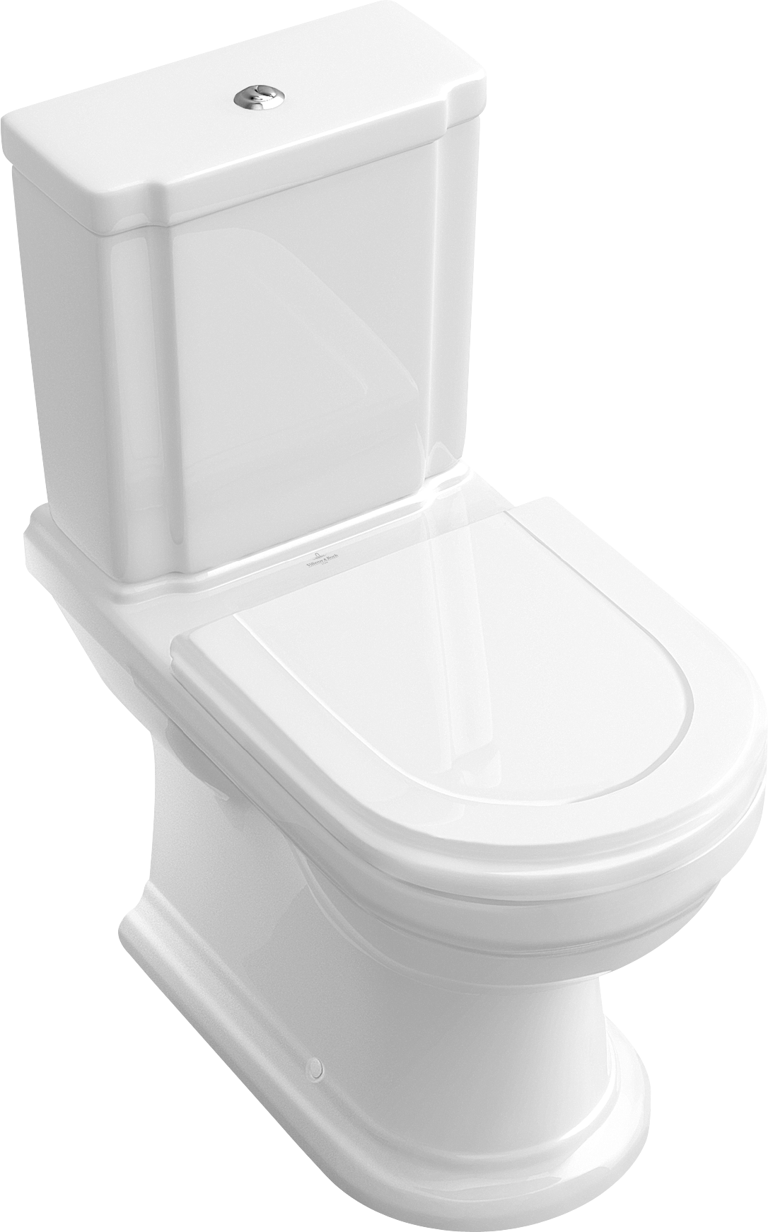 Villeroy & Boch Hommage Напольный унитаз Альпийский белый Ceramic Plus 666210R1