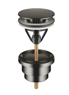 Dornbracht Сливной гарнитур без затвора 1 1/4 10126970-19 темный хром