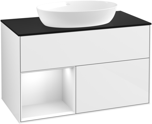 Villeroy & Boch Finion FA12GFGF Тумба под раковину 1000 x 603 x 501 mm