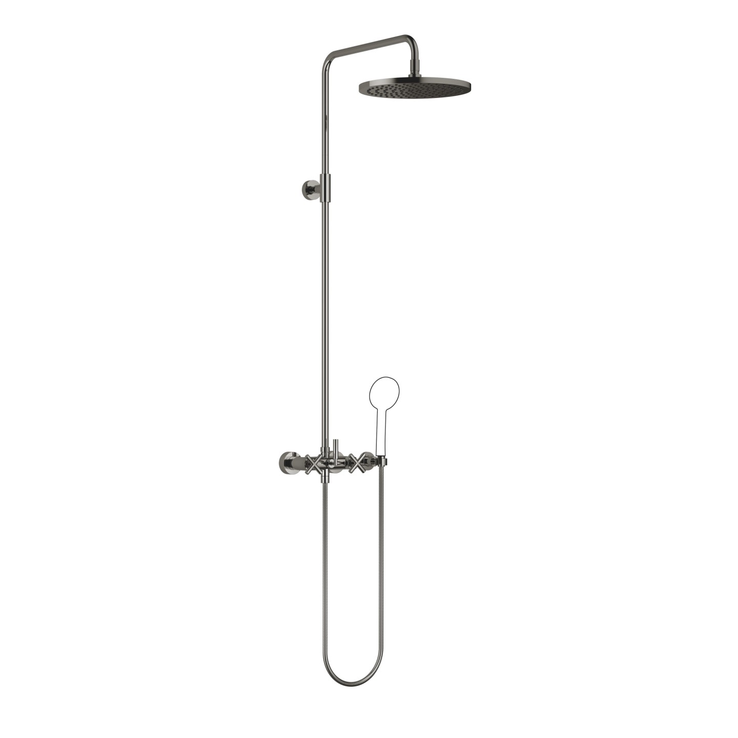Dornbracht Tara Душевой гарнитур 26623892-19 темный хром