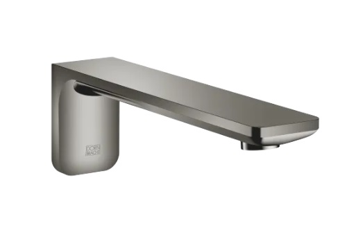 Dornbracht Liss? Излив для ванны для настенного монтажа 13801845-19 темный хром
