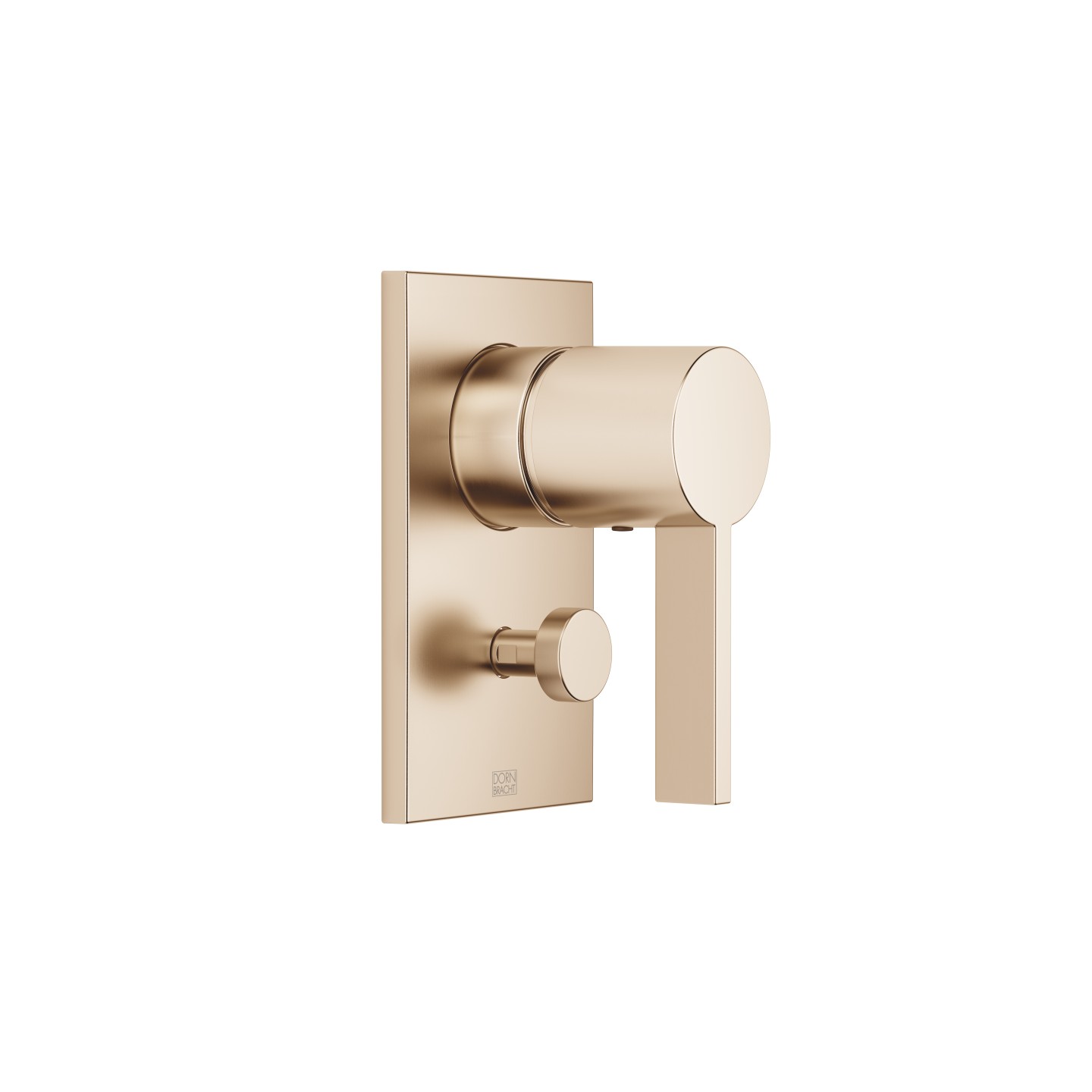 Dornbracht CL.1 Однорычажный смеситель для скрытого монтажа с переключателем 36120670-46 шампань сатинированный