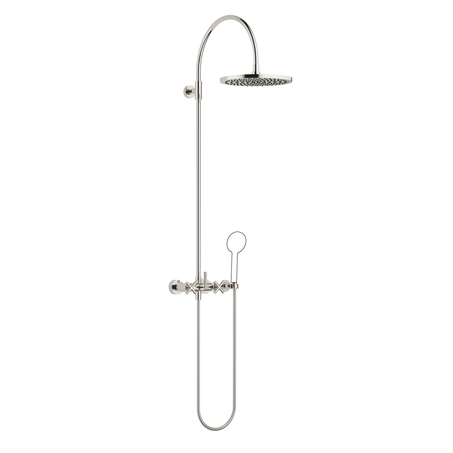 Dornbracht Tara Душевой гарнитур 26622892-08 платина